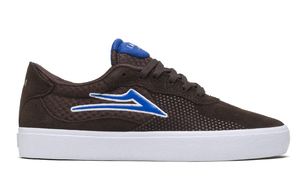 Lakai Skateboard Shoes Essex Chocolate Suede - Image 2