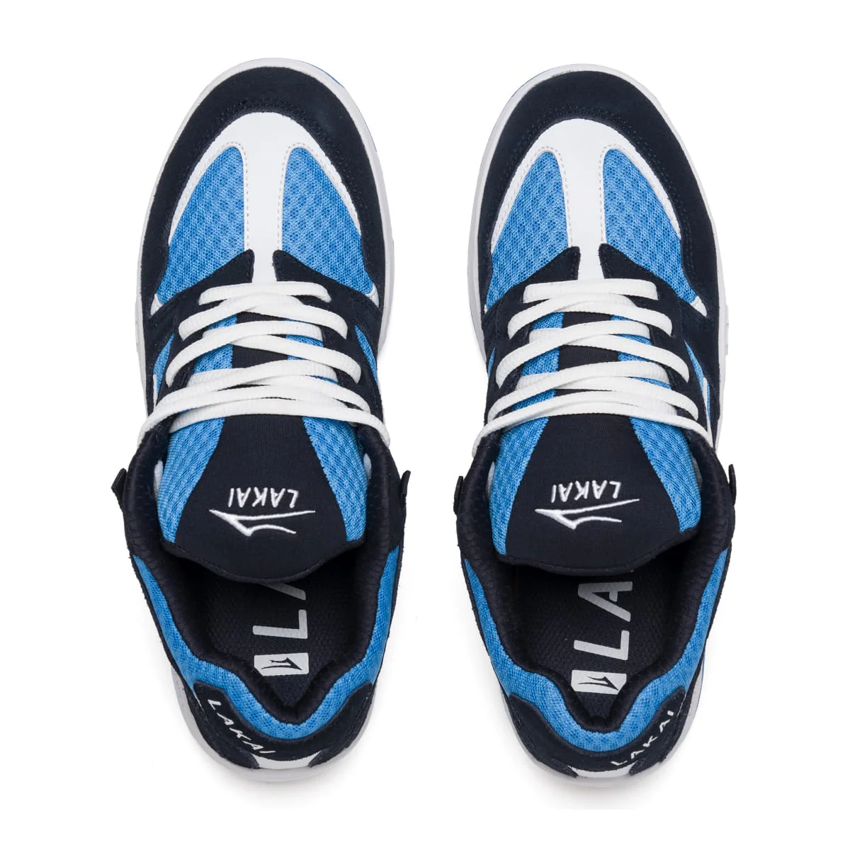 Lakai Skateboard Shoes Evo 2.0 XLK Navy/Royal Suede - Image 3
