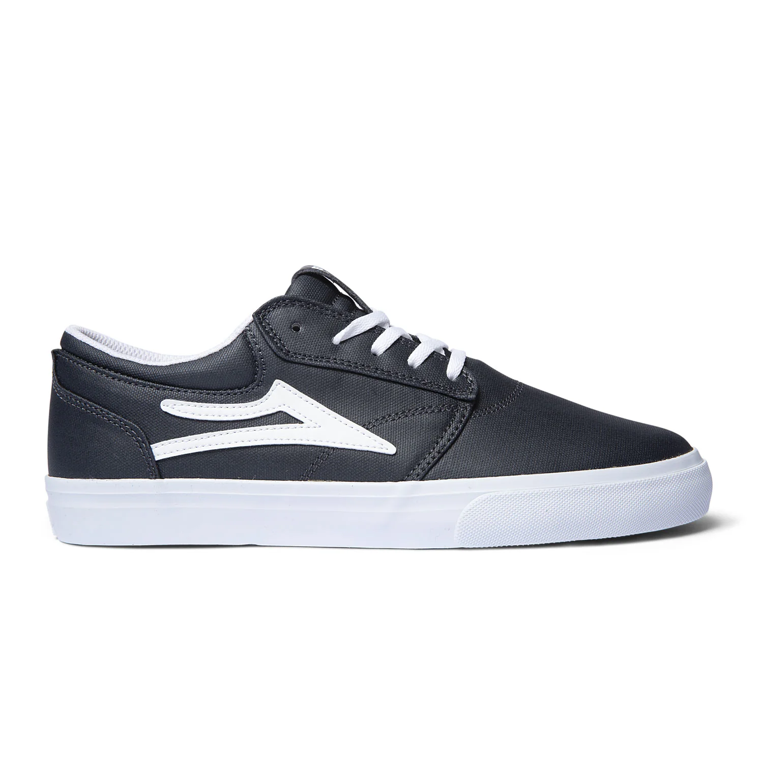 Lakai Skateboard Shoes Griffin Charcoal Canvas - Image 2