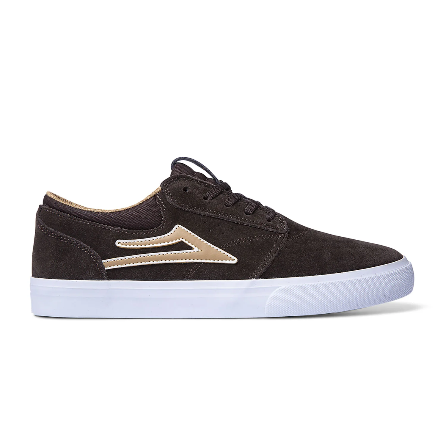 Lakai Skateboard Shoes Griffin Chocolate Suede - Image 2