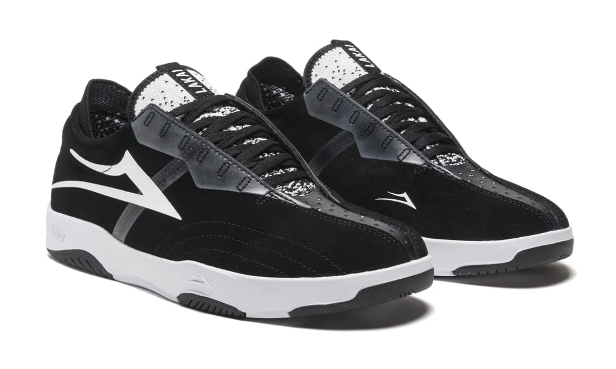 Lakai Skateboard Shoes Mod Black Suede - Image 2