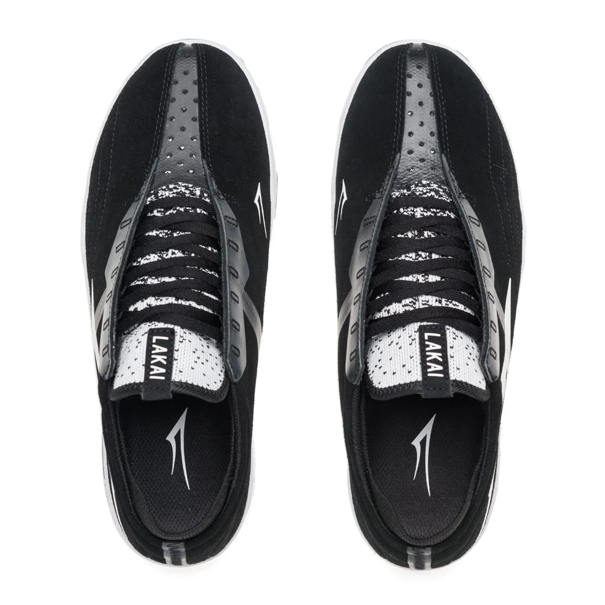 Lakai Skateboard Shoes Mod Black Suede - Image 3