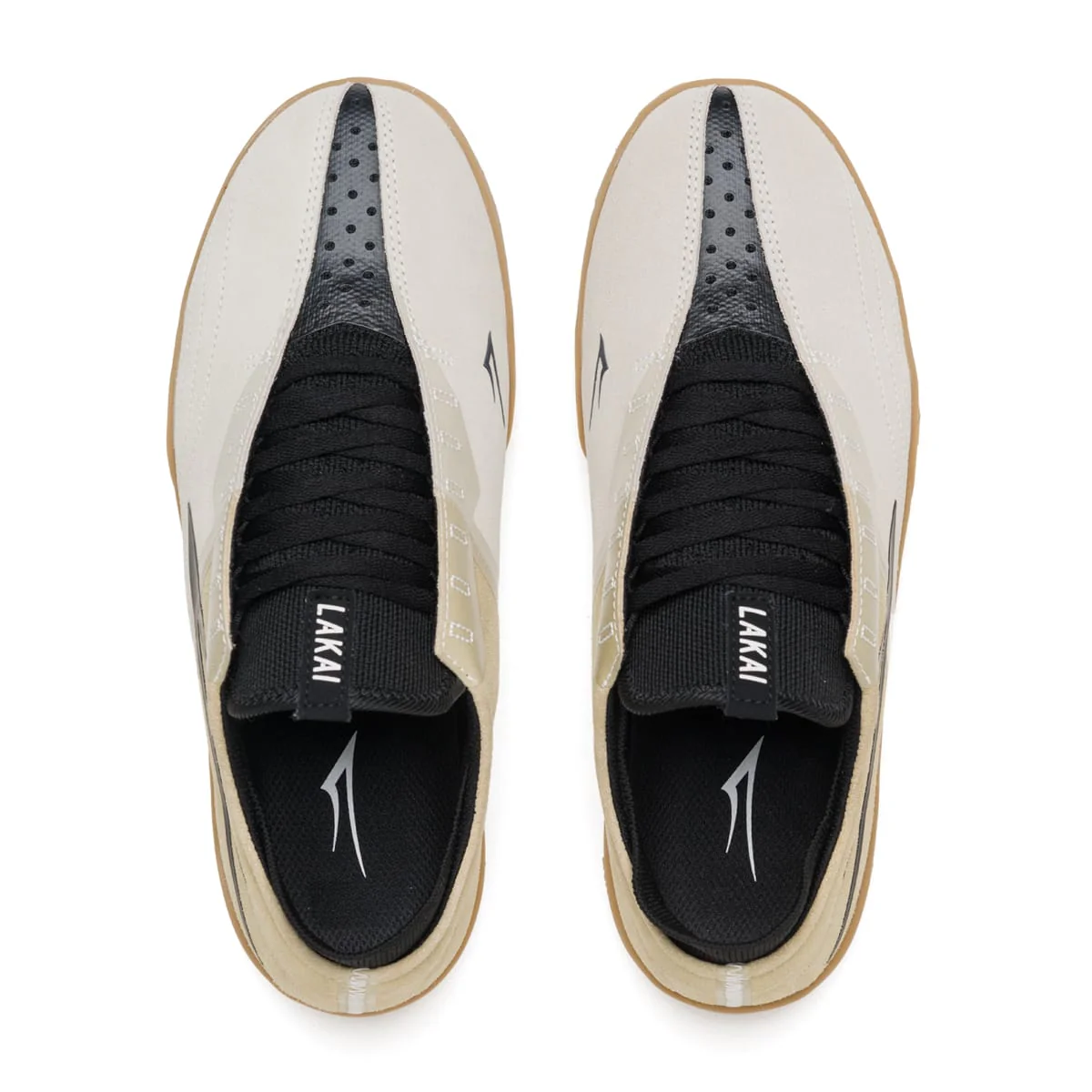 Lakai Skateboard Shoes Mod Cream Suede - Image 3