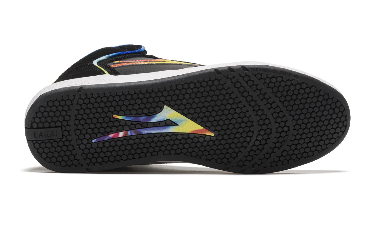 Lakai Skateboard Shoes Telford Black Tie Dye - Image 4