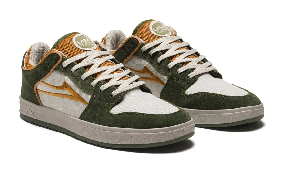 Lakai Skateboard Shoes Telford Low Earth Suede Nathanial Russel Guest Artist - Image 2