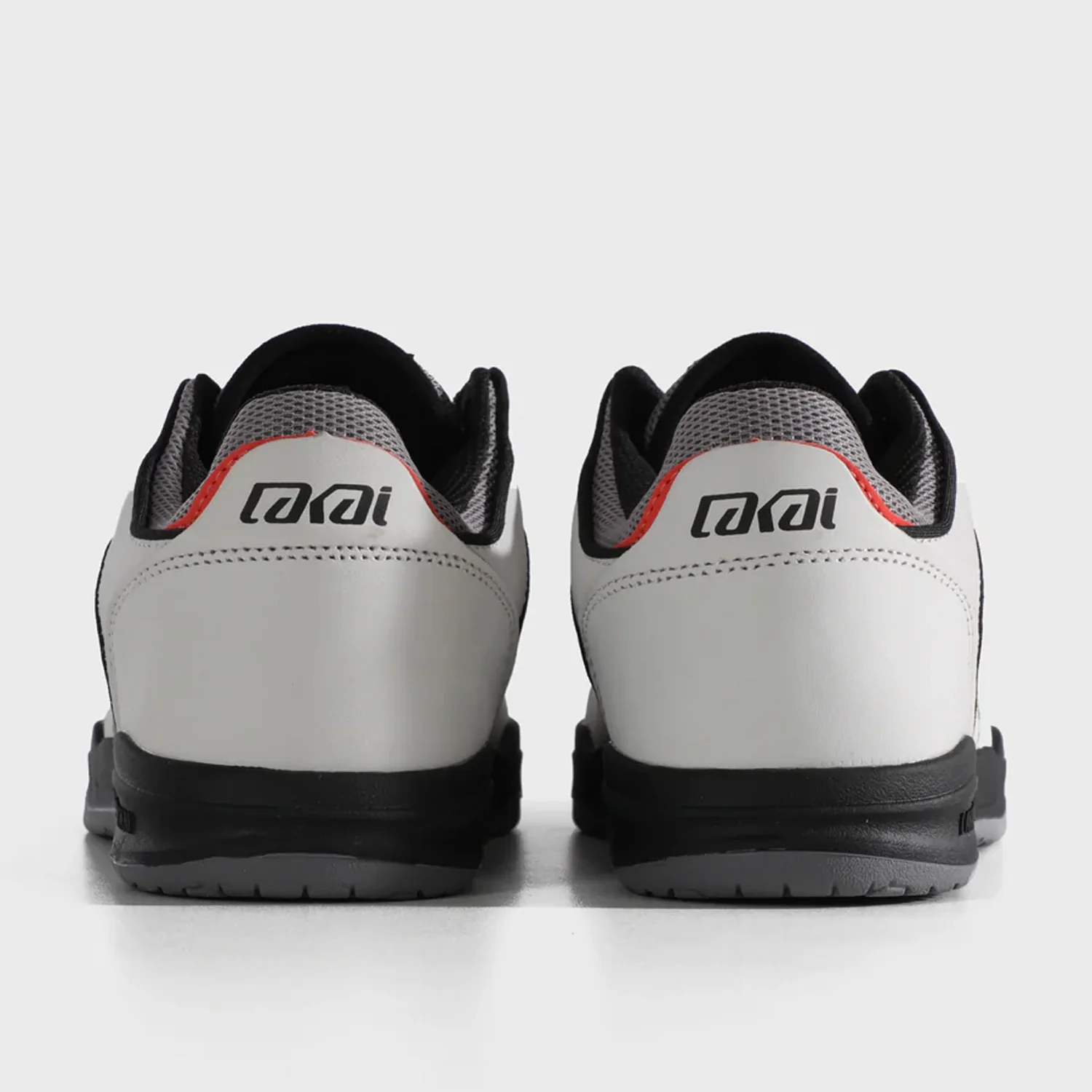 Lakai Skateboard Shoes Telford Low White Dove Coral - Image 4