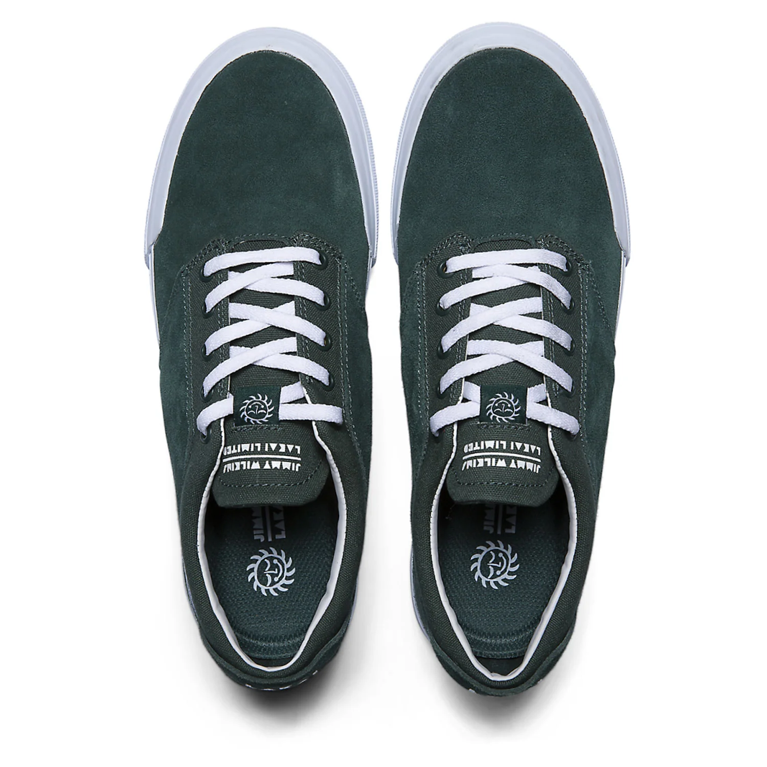 Lakai Skateboard Shoes Wilkins Green Suede - Image 2
