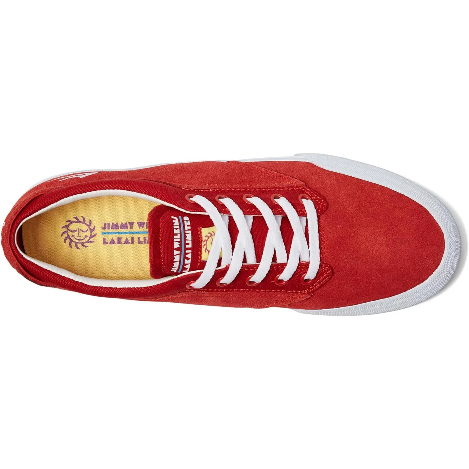 Lakai Skateboard Shoes Wilkins Red Suede - Image 3