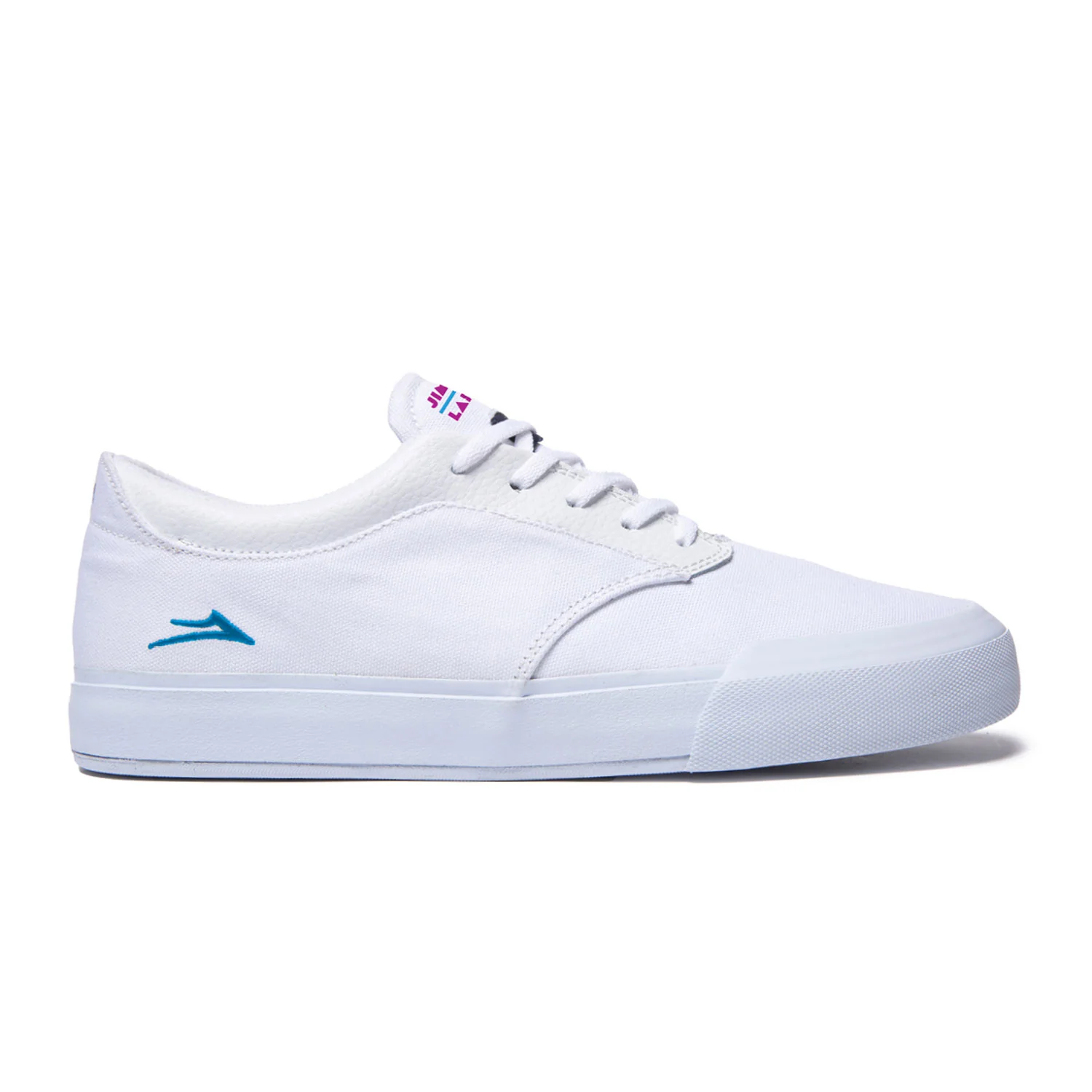 Lakai Skateboard Shoes Wilkins White Canvas