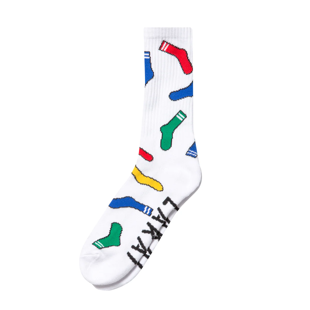 Lakai Socks Sock Crew White Pair