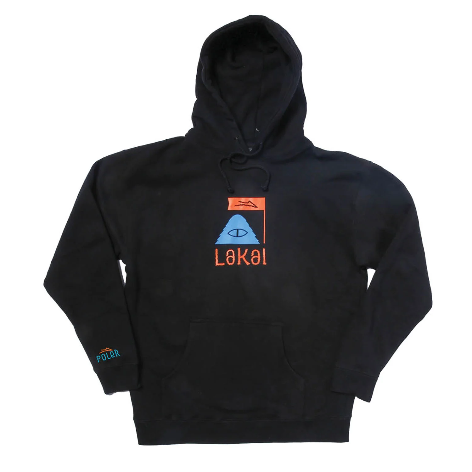 Lakai x Poler Sweatshirt Poler Summit Pullover Hoodie Black