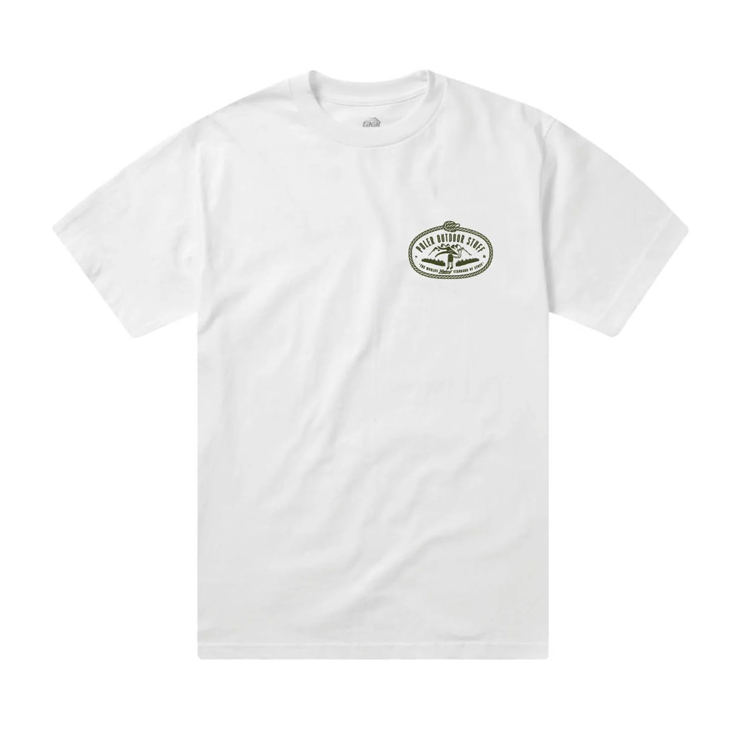 Lakai x Poler T-Shirt Poler Abducted White - Image 2