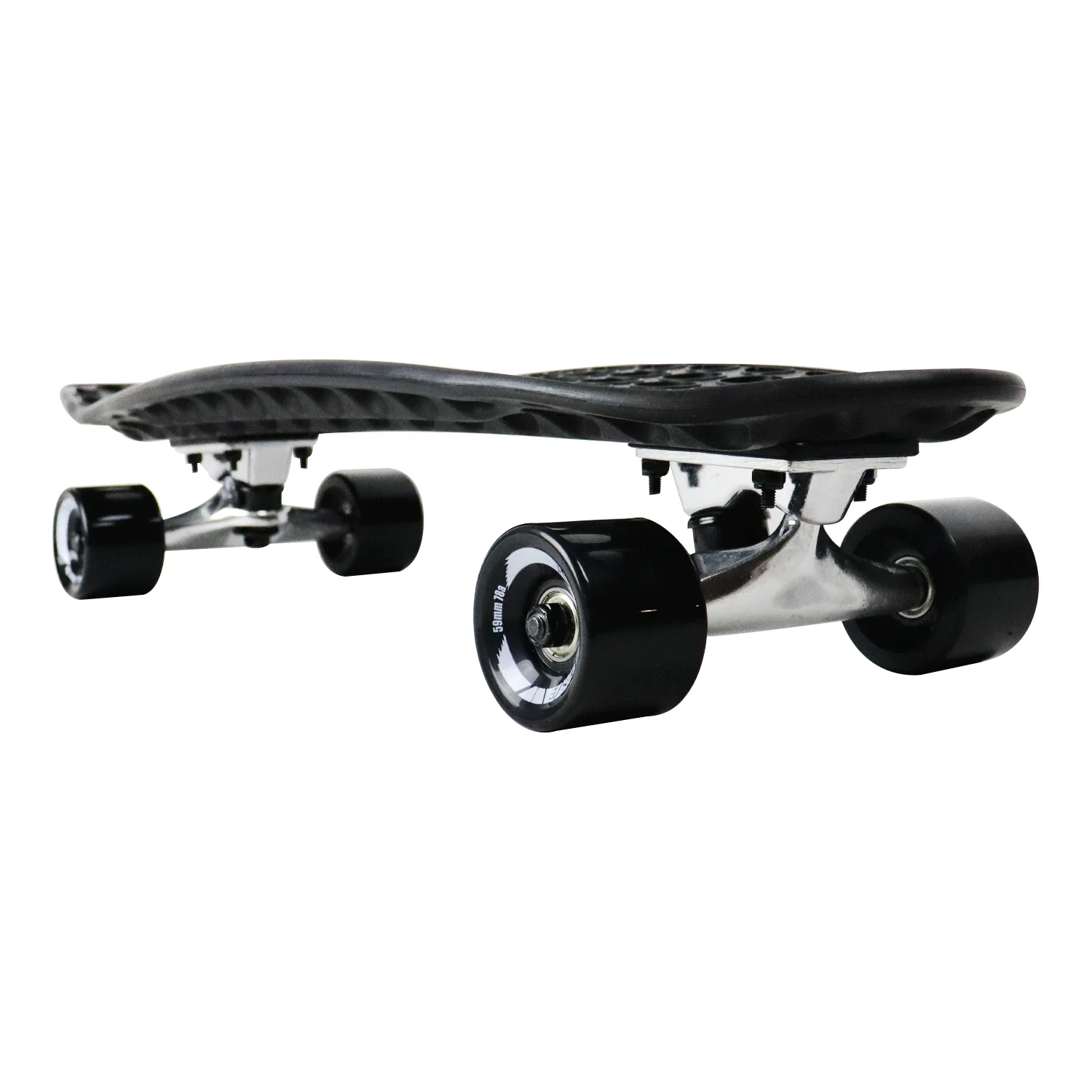 Lander Recycled Skateboard Cruiser Complete Rio 7.75" with 59mm Black Wheels - Image 4
