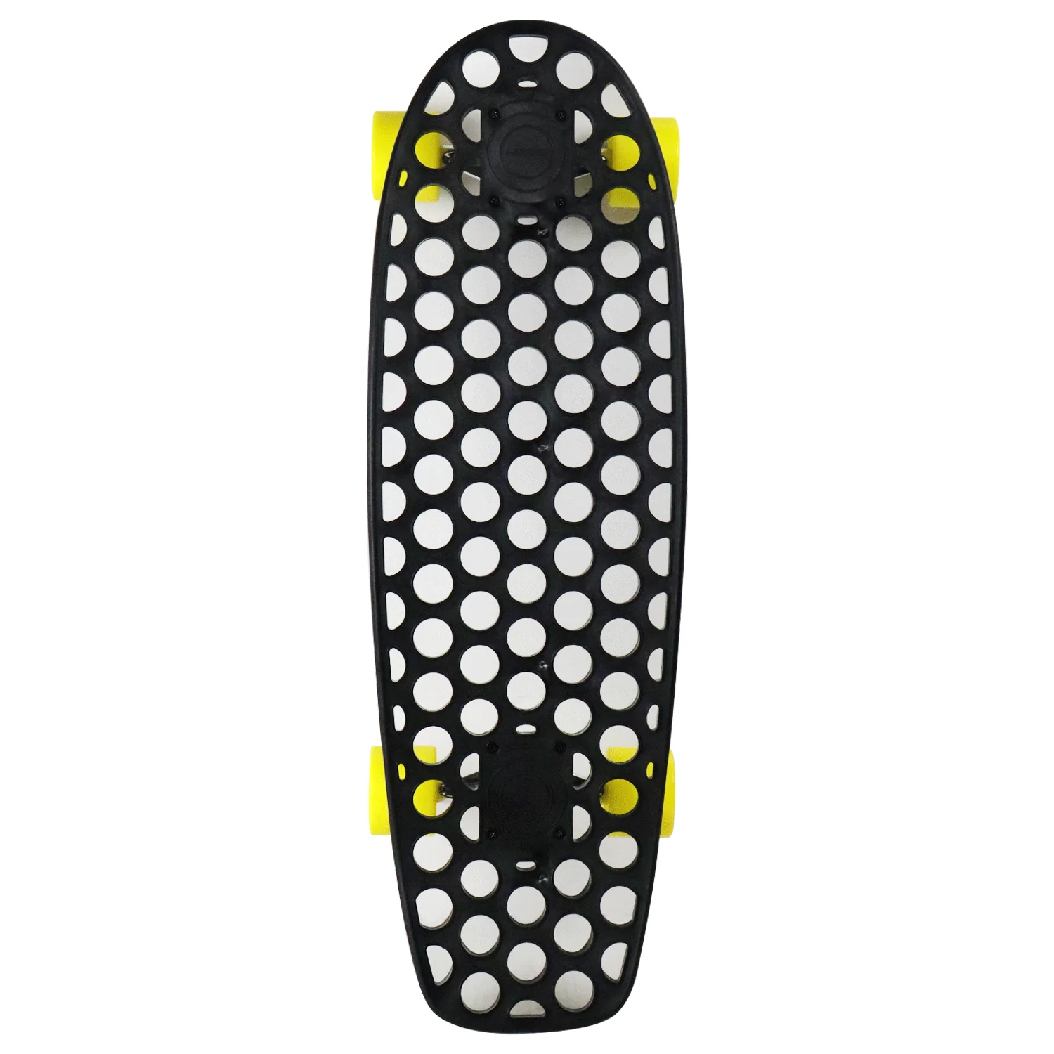 Lander Recycled Skateboard Cruiser Complete Rio 7.75" with 59mm Yellow Wheels - Image 3