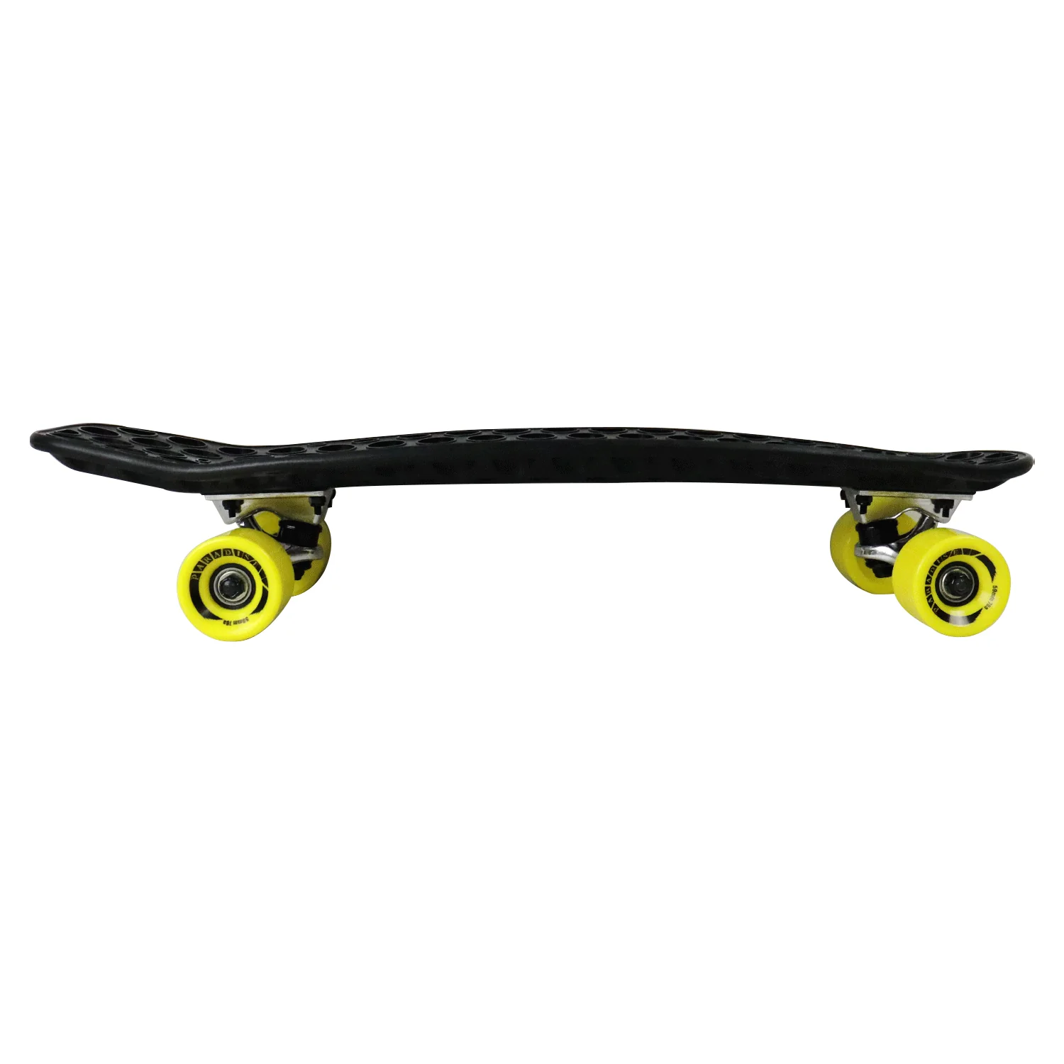 Lander Recycled Skateboard Cruiser Complete Rio 7.75" with 59mm Yellow Wheels - Image 5