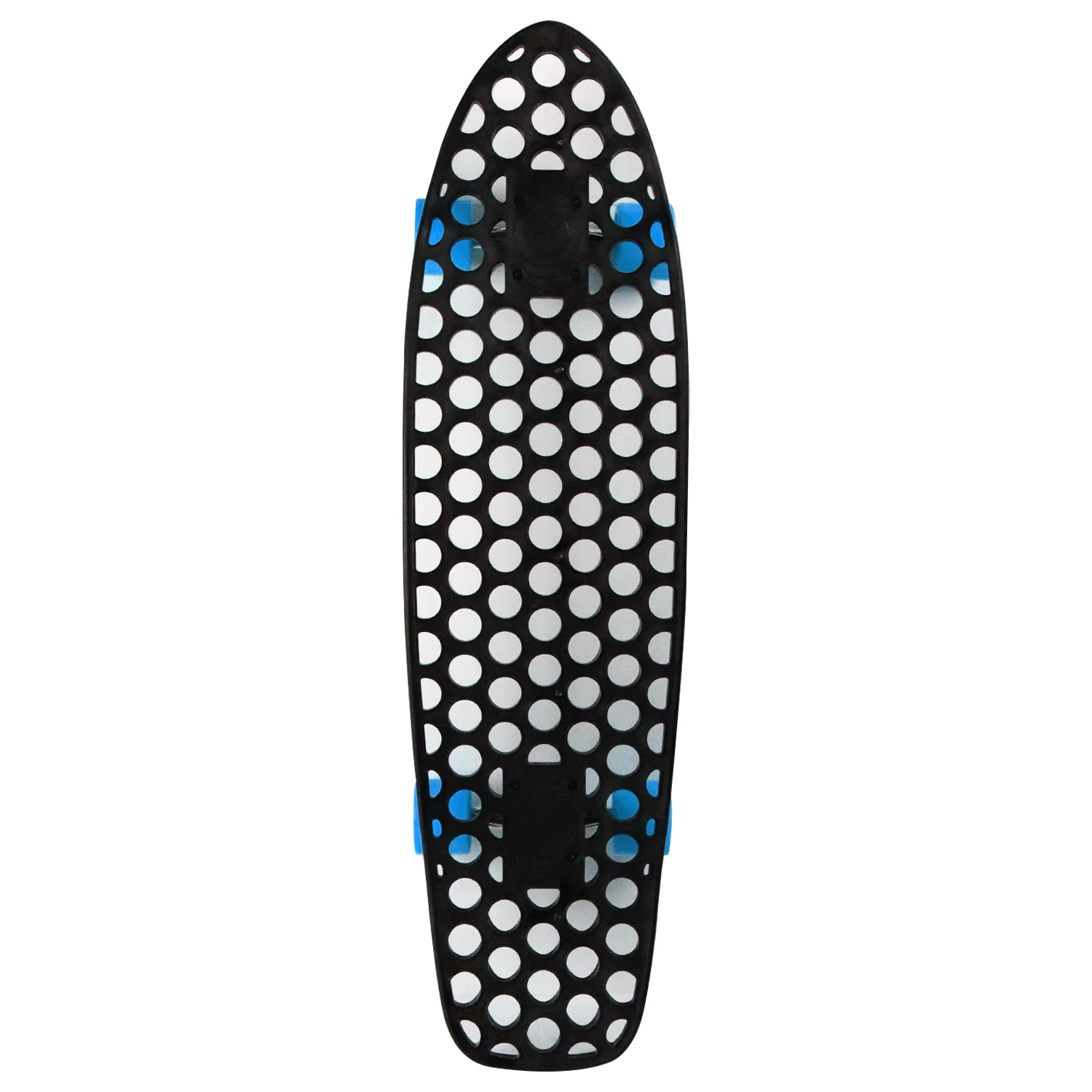 Lander Recycled Skateboard Cruiser Complete Rodeo 8.0" with 59mm Blue Wheels - Image 3