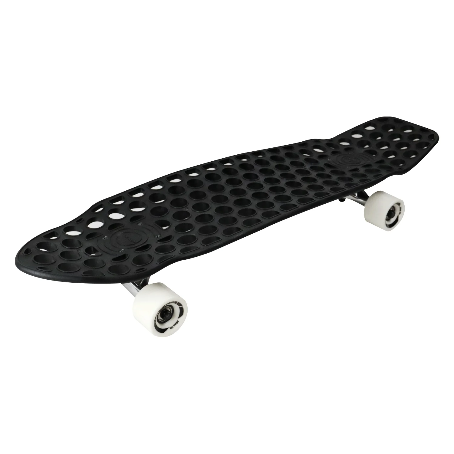 Lander Recycled Skateboard Cruiser Complete Rodeo 8.0" with 59mm White Wheels