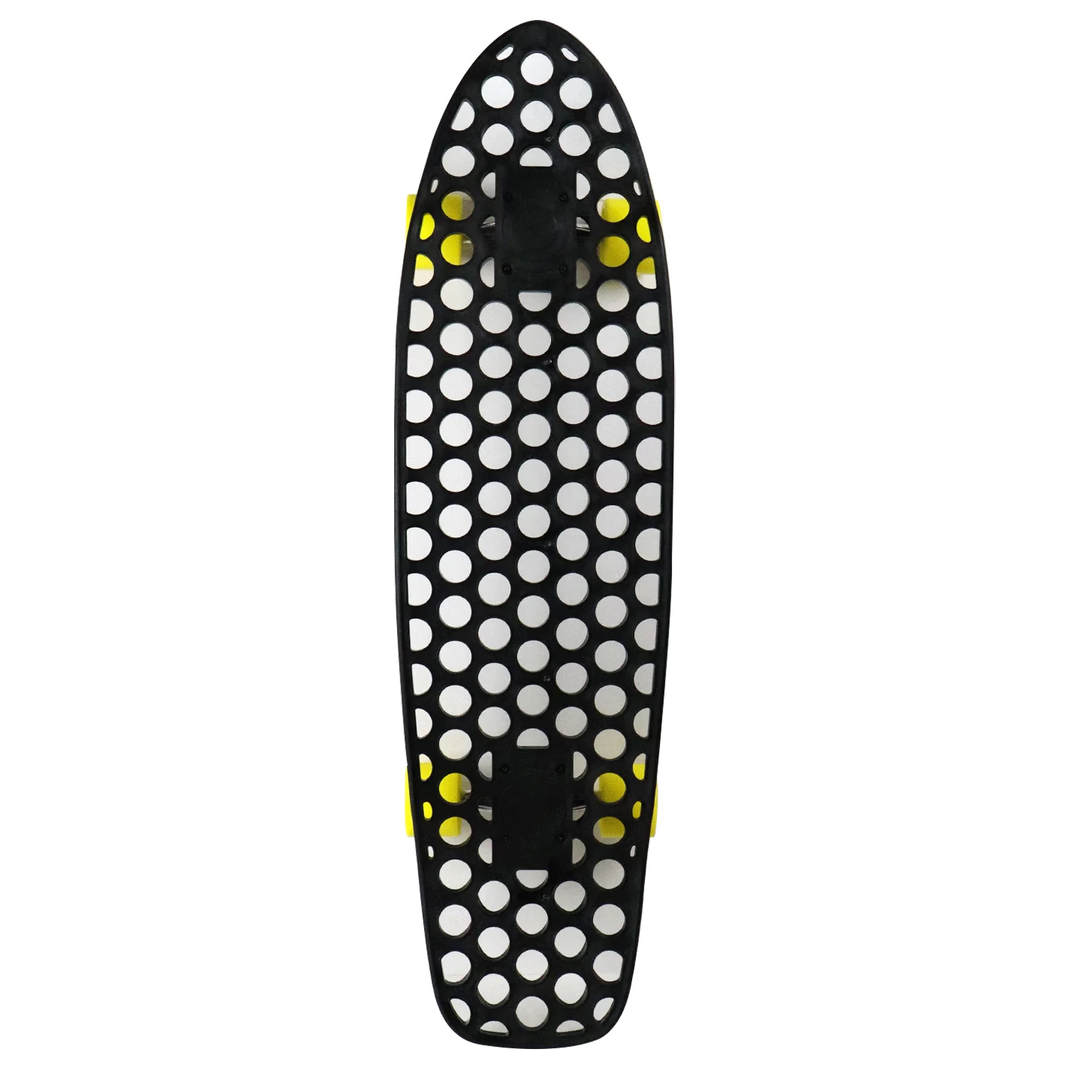Lander Recycled Skateboard Cruiser Complete Rodeo 8.0" with 59mm Yellow Wheels - Image 3
