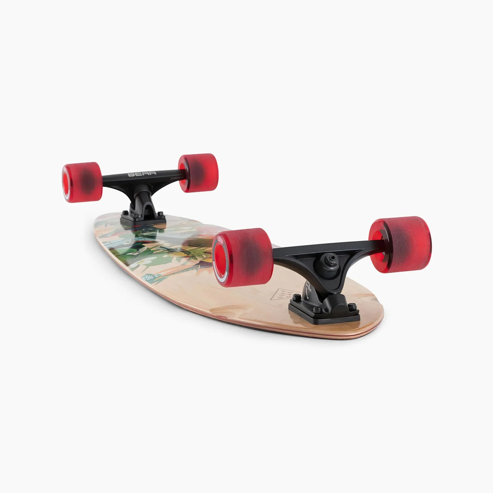 Landyachtz Complete Longboard Condor Paradise Flexy Pintail 9.9" x 41" - Image 4