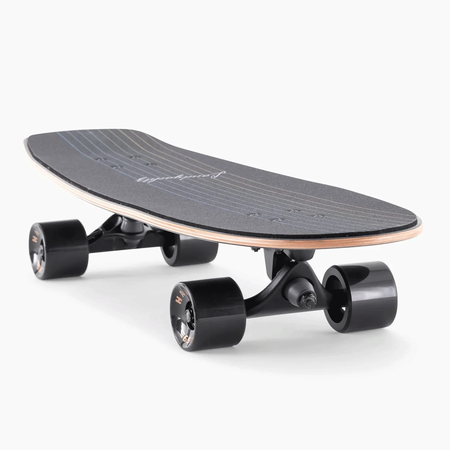 Landyachtz Cruiser Butter Black Lines 9" x 31.2" Complete - Image 3