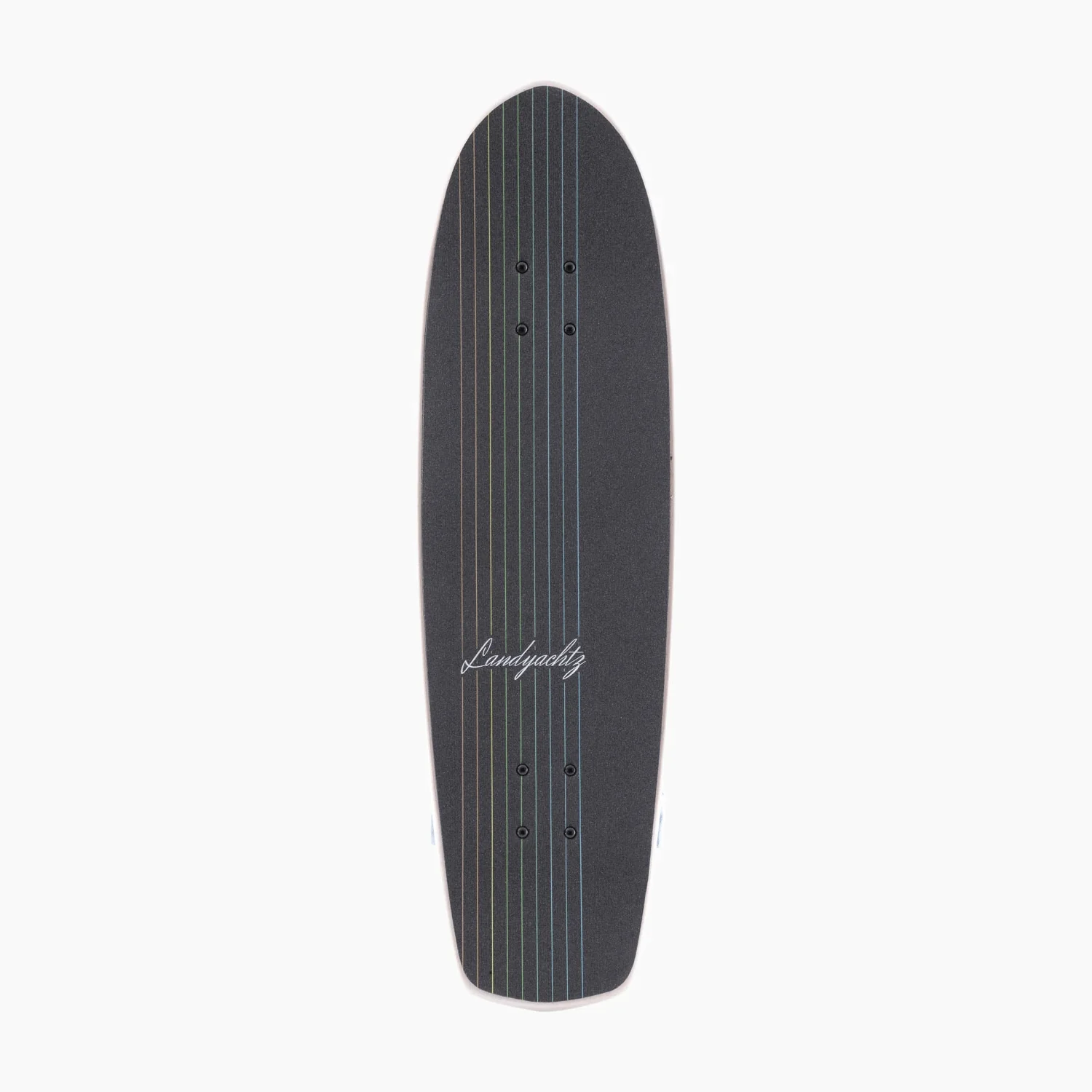 Landyachtz Cruiser Butter White Lines 9" x 31.2" Complete - Image 2