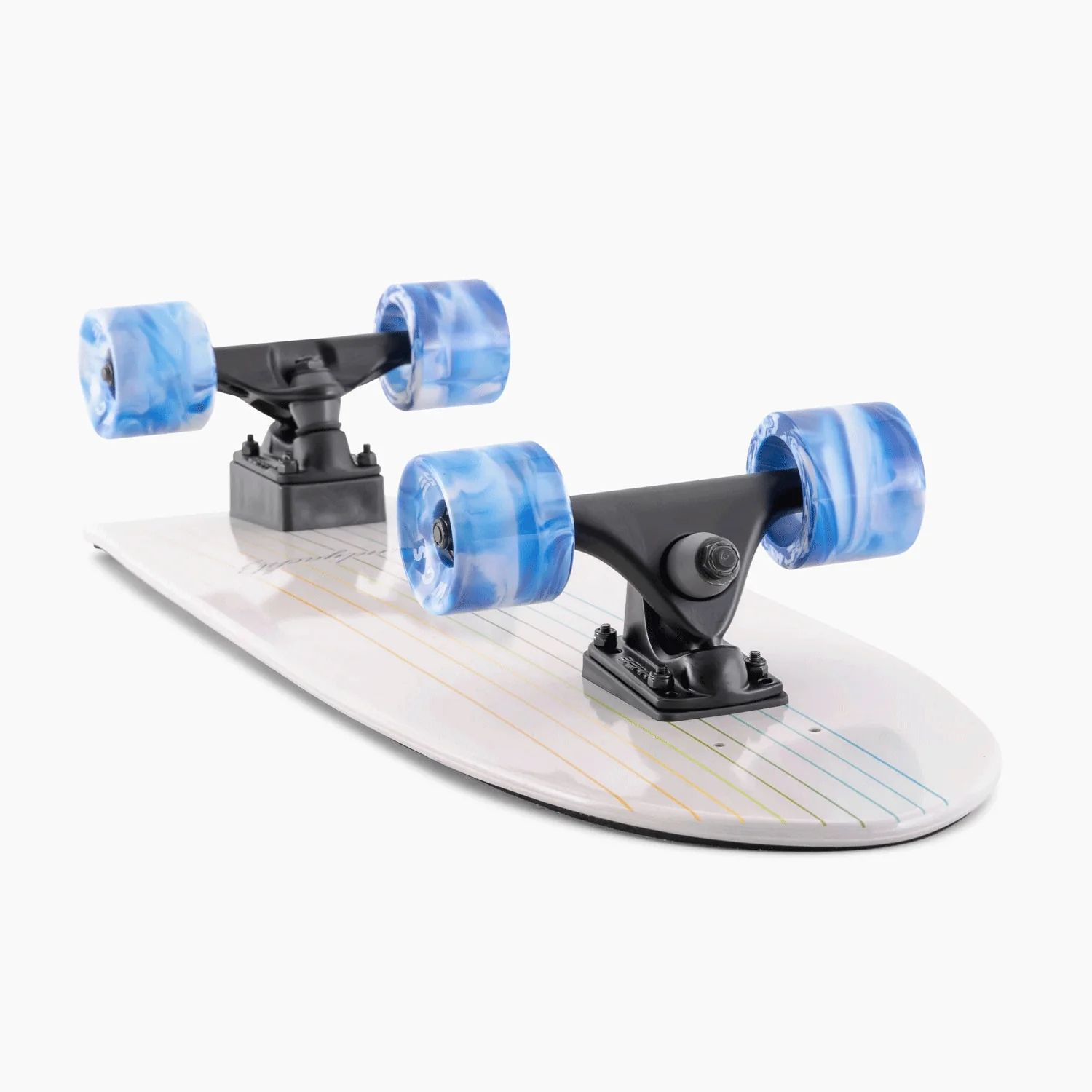 Landyachtz Cruiser Butter White Lines 9" x 31.2" Complete - Image 4