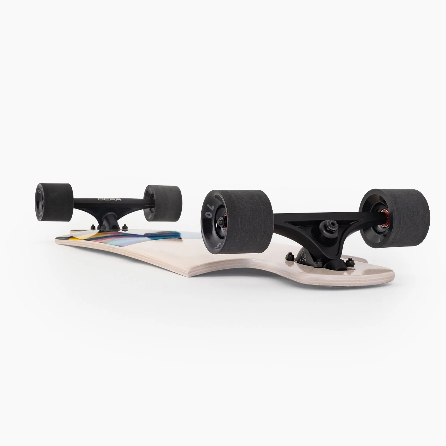 Landyachtz Longboard Drop Hammer Skate or Dye Drop Through 10" x 36.5" - Image 3
