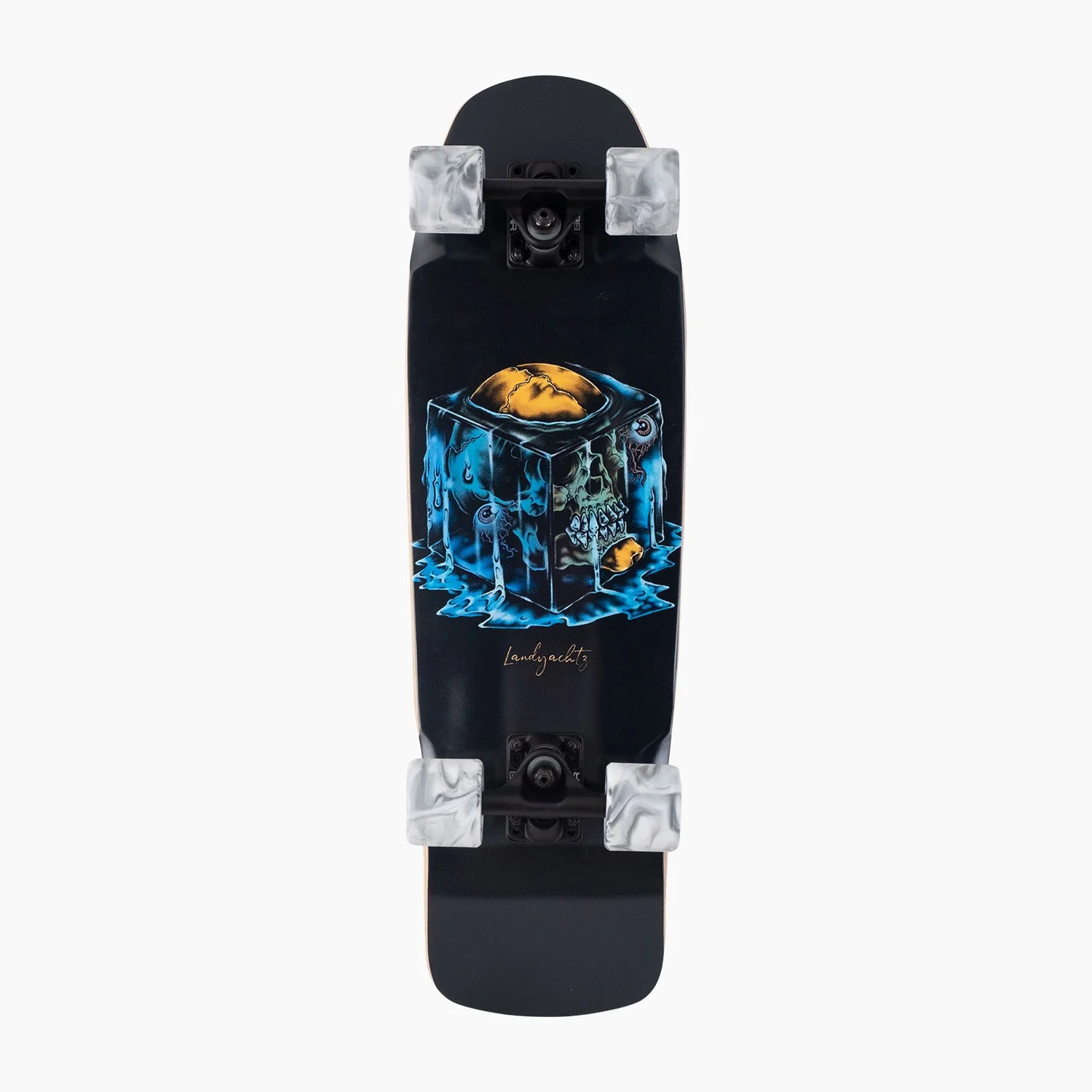 Landyachtz Longboards Skateboard Cruiser Dinghy Shape 9 Eyes Cube 8.5" x 28.5"