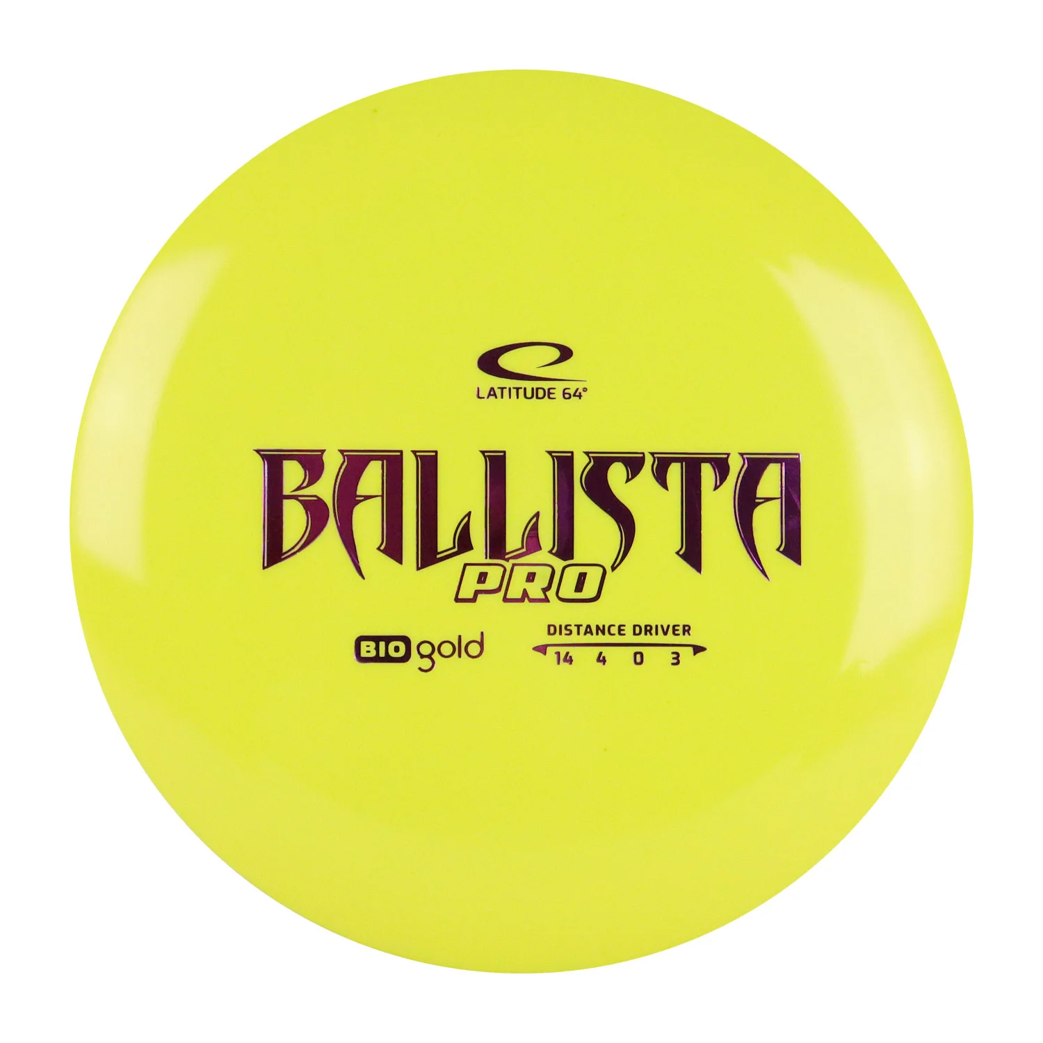 Latitude 64 Disc Golf BioGold Ballista Pro Distance Driver 14/4/0/3 Choose Exact Disc - Image 5