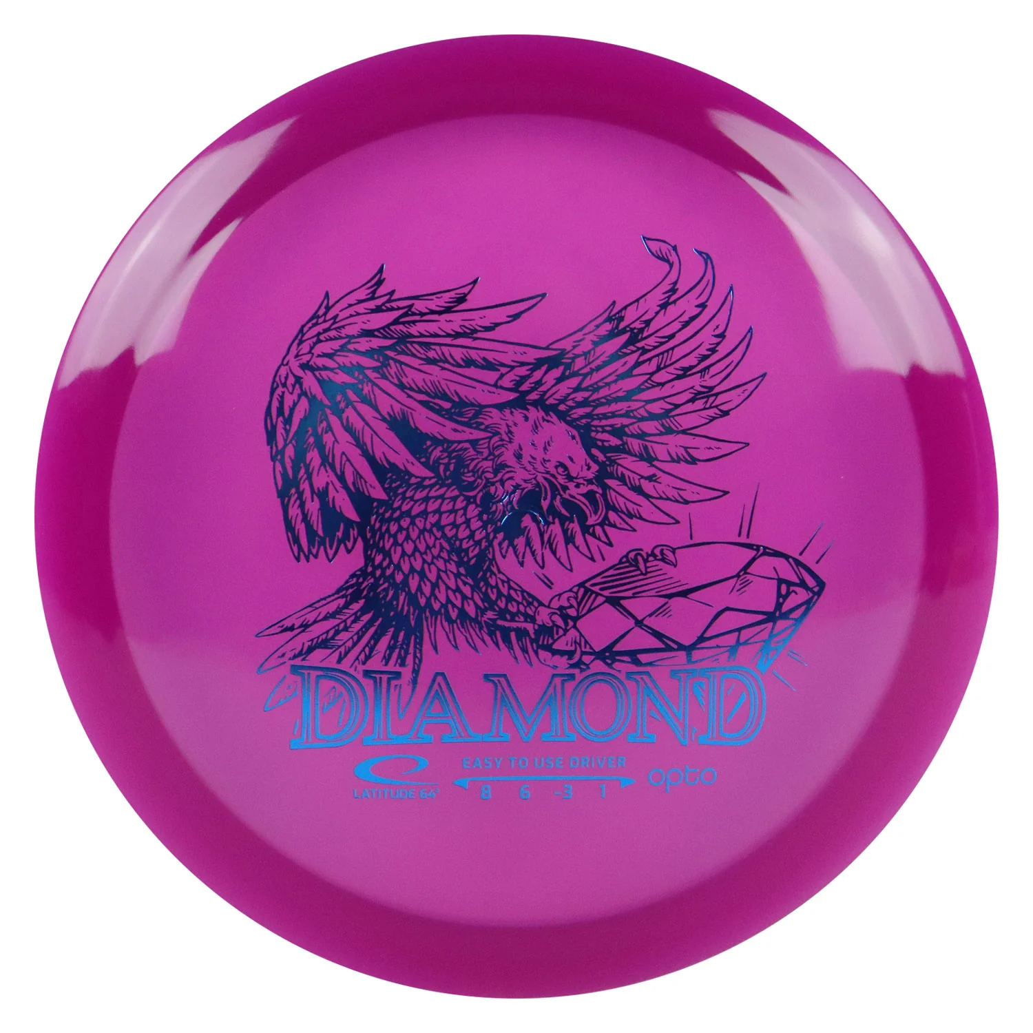 Latitude 64 Disc Golf Opto Diamond Fairway Driver 8/6/-3/1 - Choose Exact Disc - Image 5