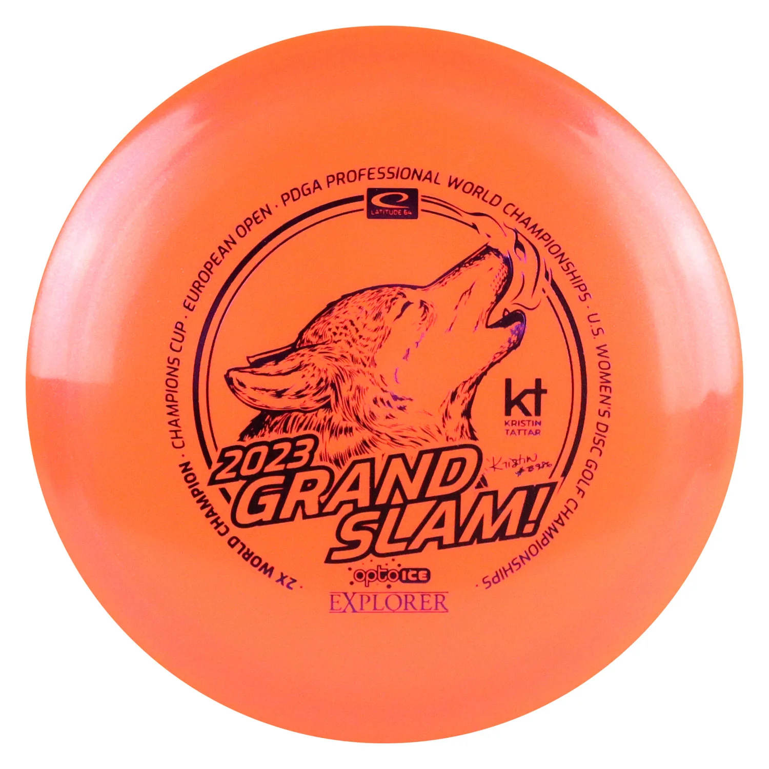 Latitude 64 Disc Golf Opto Ice Glimmer Kristin Tattar Explorer Fairway 7/5/0/2 - Choose Exact Disc - Image 3