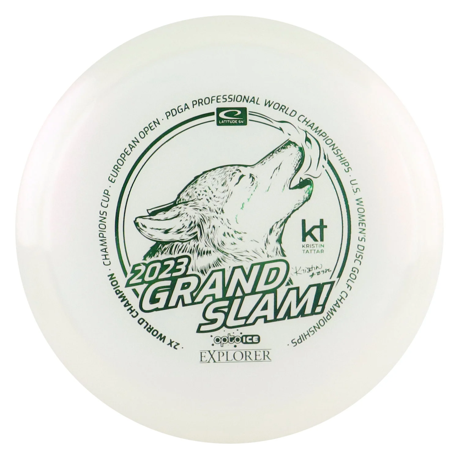 Latitude 64 Disc Golf Opto Ice Glimmer Kristin Tattar Explorer Fairway 7/5/0/2 - Choose Exact Disc - Image 4