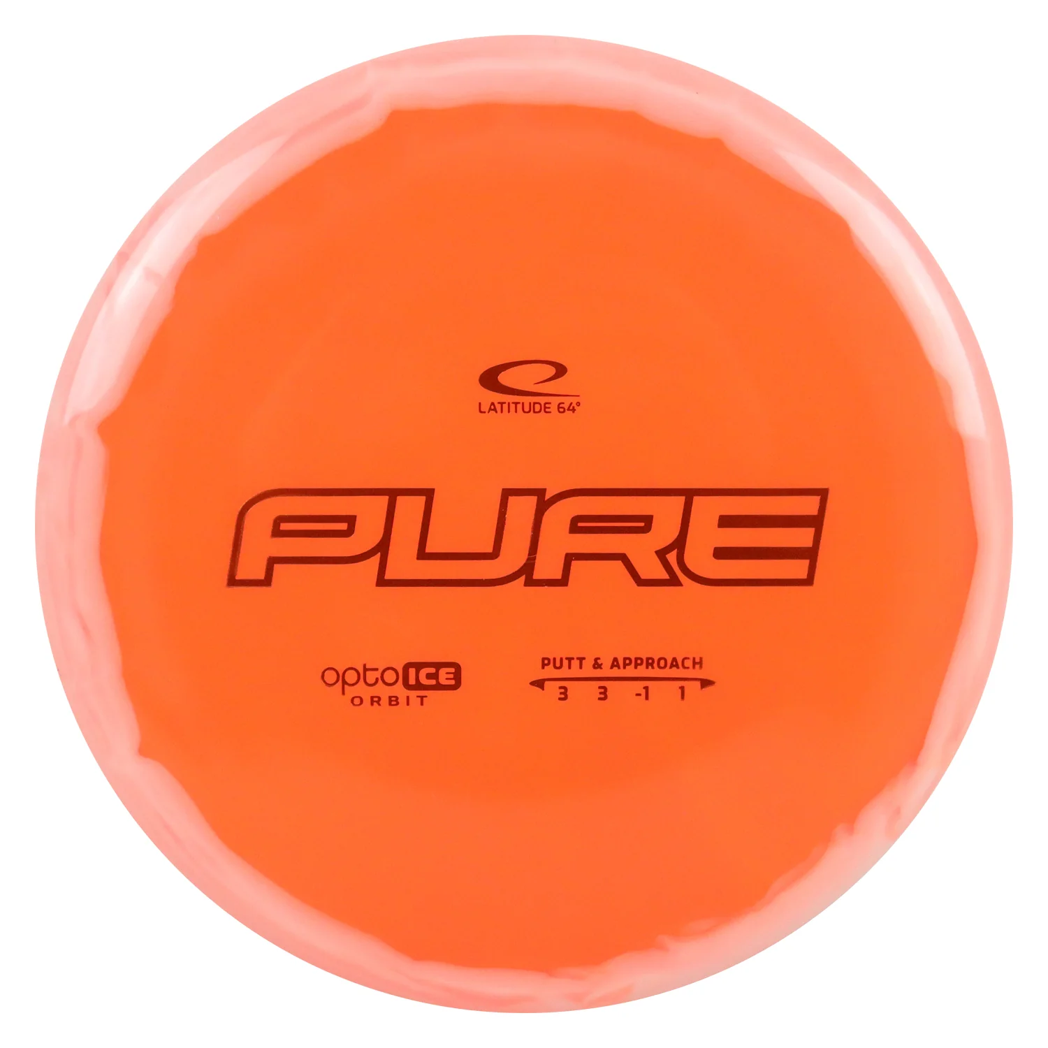 Latitude 64 Disc Golf Opto-Ice Orbit Pure Putter 3/3/-1/1 - Choose Exact Disc - Image 4