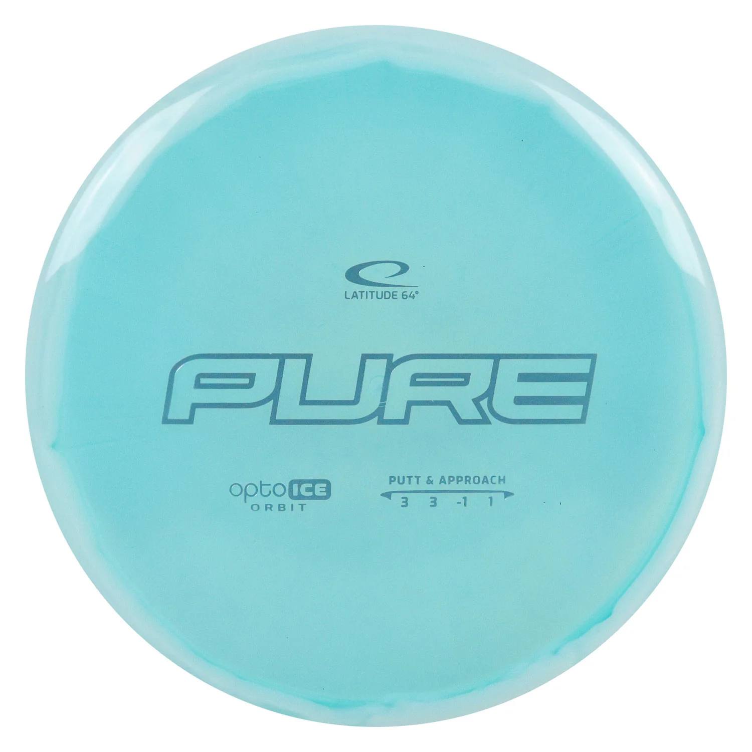 Latitude 64 Disc Golf Opto-Ice Orbit Pure Putter 3/3/-1/1 - Choose Exact Disc - Image 6