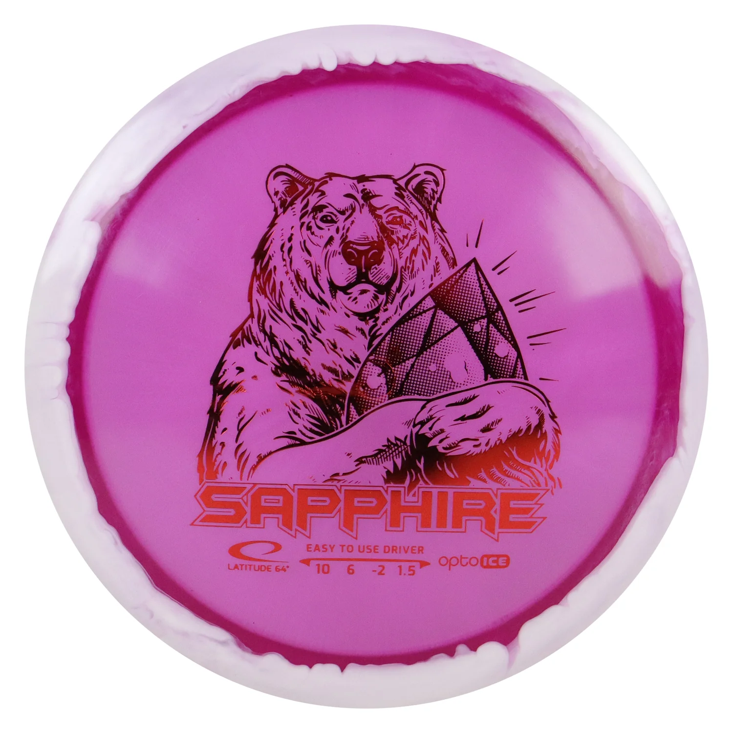 Latitude 64 Disc Golf Opto-Ice Orbit Sapphire Distance Driver 10/6/-2/1.5 - Choose Exact Disc - Image 3