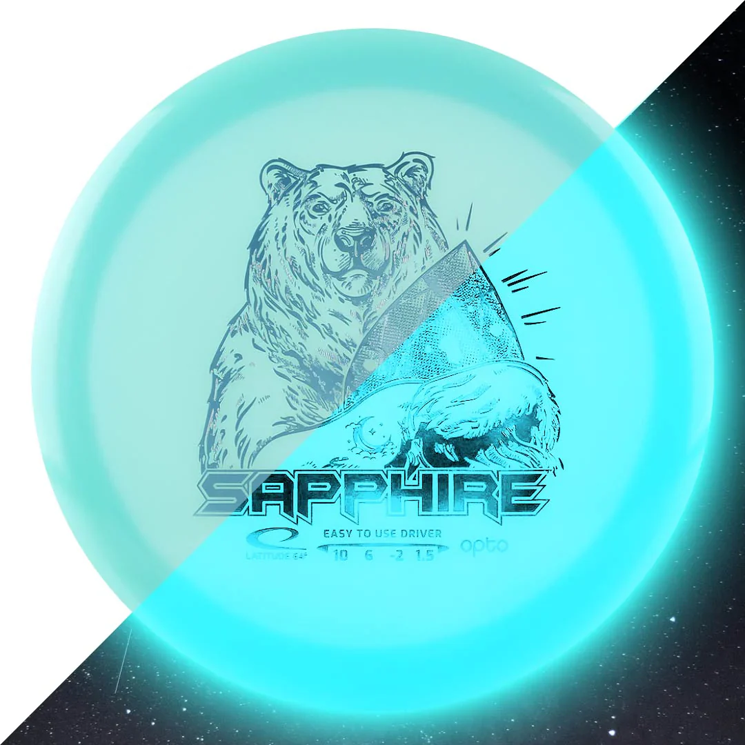 Latitude 64 Disc Golf Opto Moonshine Sapphire Distance Driver 10/6/-2/1.5 - Choose Exact Disc - Image 2