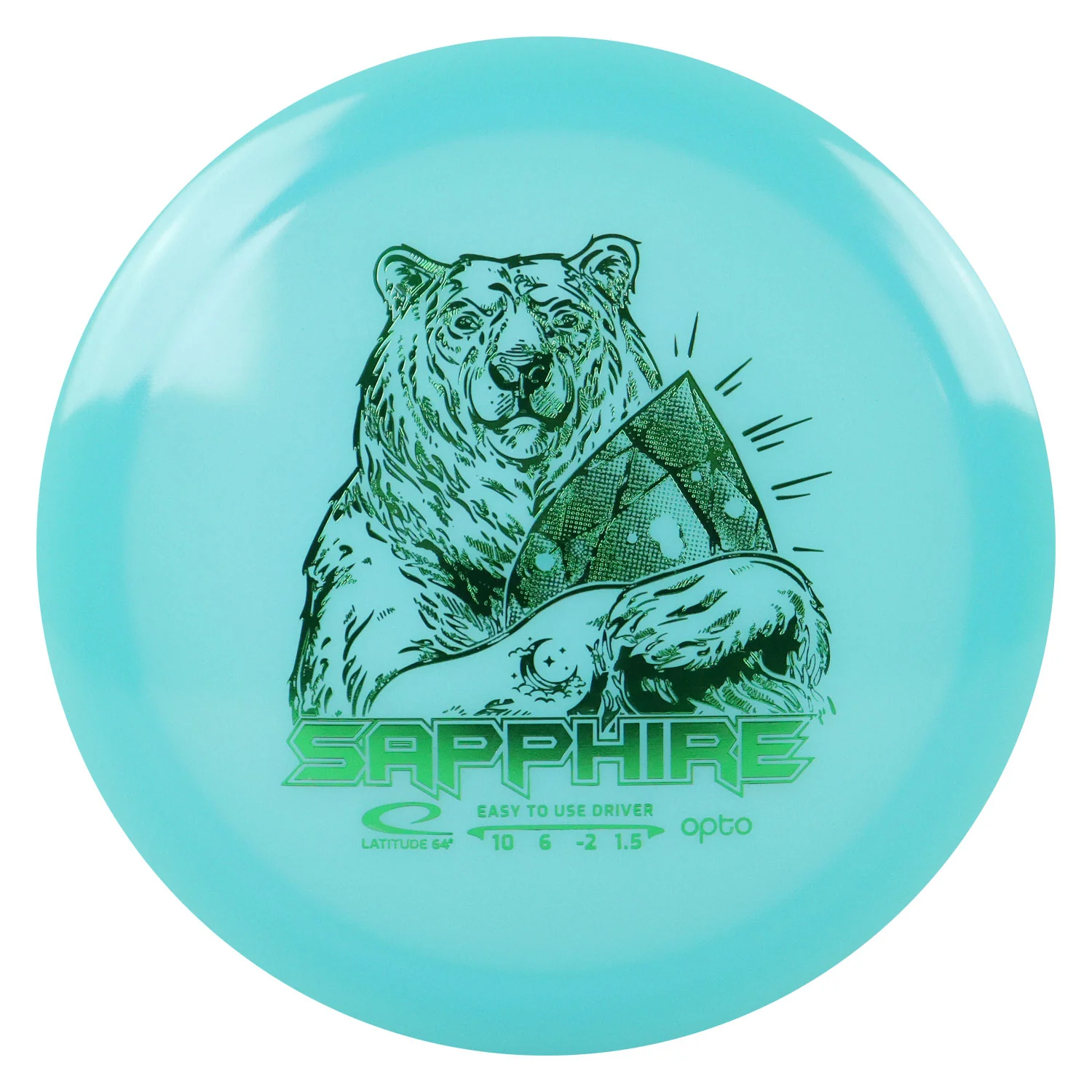 Latitude 64 Disc Golf Opto Moonshine Sapphire Distance Driver 10/6/-2/1.5 - Choose Exact Disc - Image 6