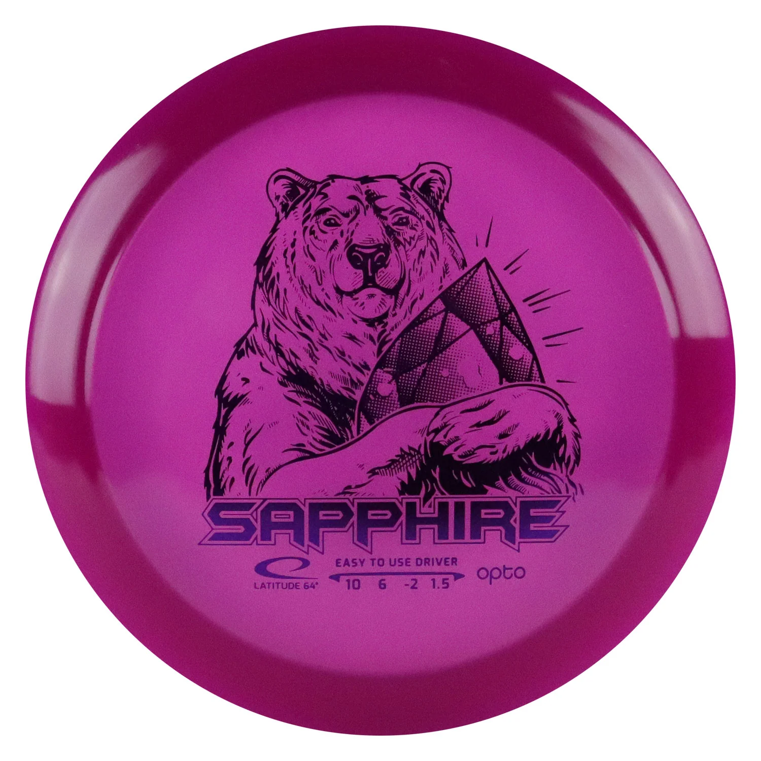 Latitude 64 Disc Golf Opto Sapphire Distance Driver 10/6/-2/1.5 - Choose Exact Disc - Image 6