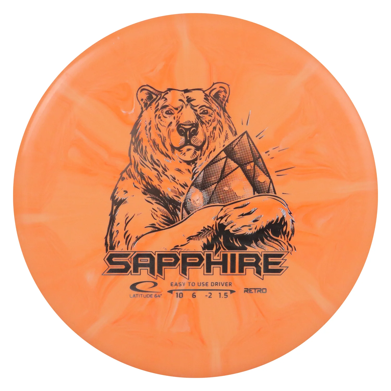 Latitude 64 Disc Golf Retro Burst Sapphire Distance Driver 10/6/-2/1.5 - Choose Exact Disc - Image 3