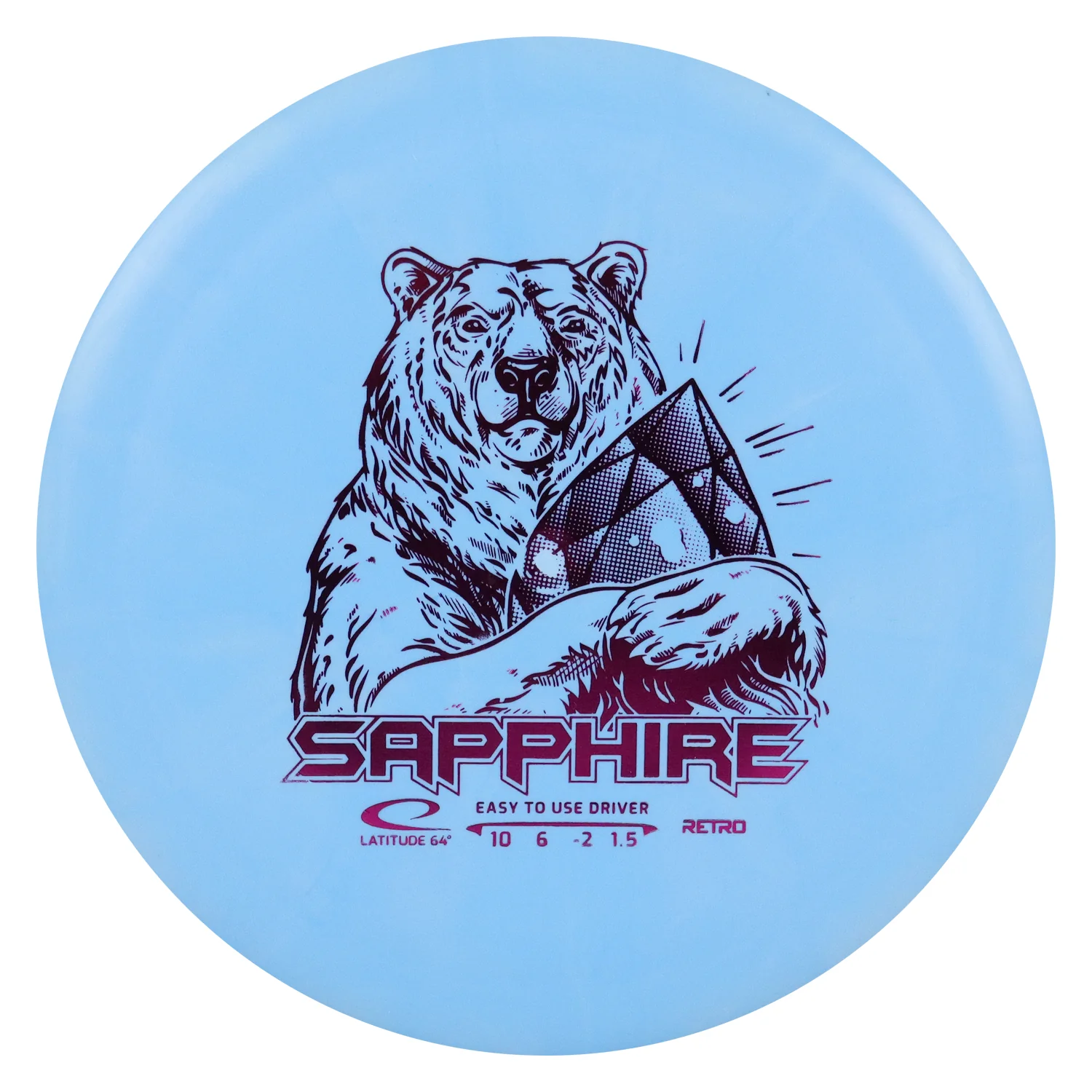 Latitude 64 Disc Golf Retro Burst Sapphire Distance Driver 10/6/-2/1.5 - Choose Exact Disc - Image 4