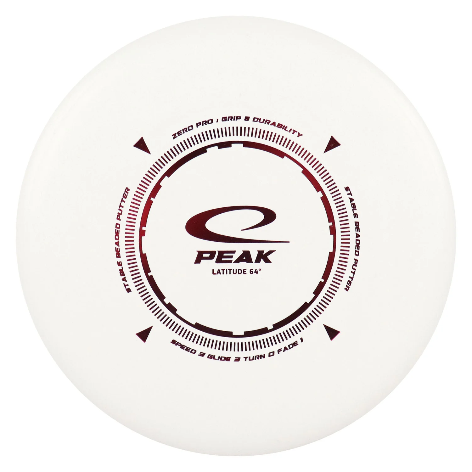 Latitude 64 Disc Golf Zero Pro Peak Putter 3/3/0/1 - Choose Exact Disc - Image 3