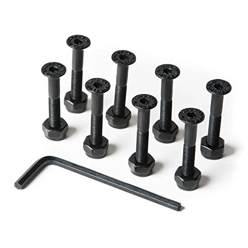 Loaded Boards Countersunk Hardware Bolt Pack w/ Hex Tool (1.25 inch)