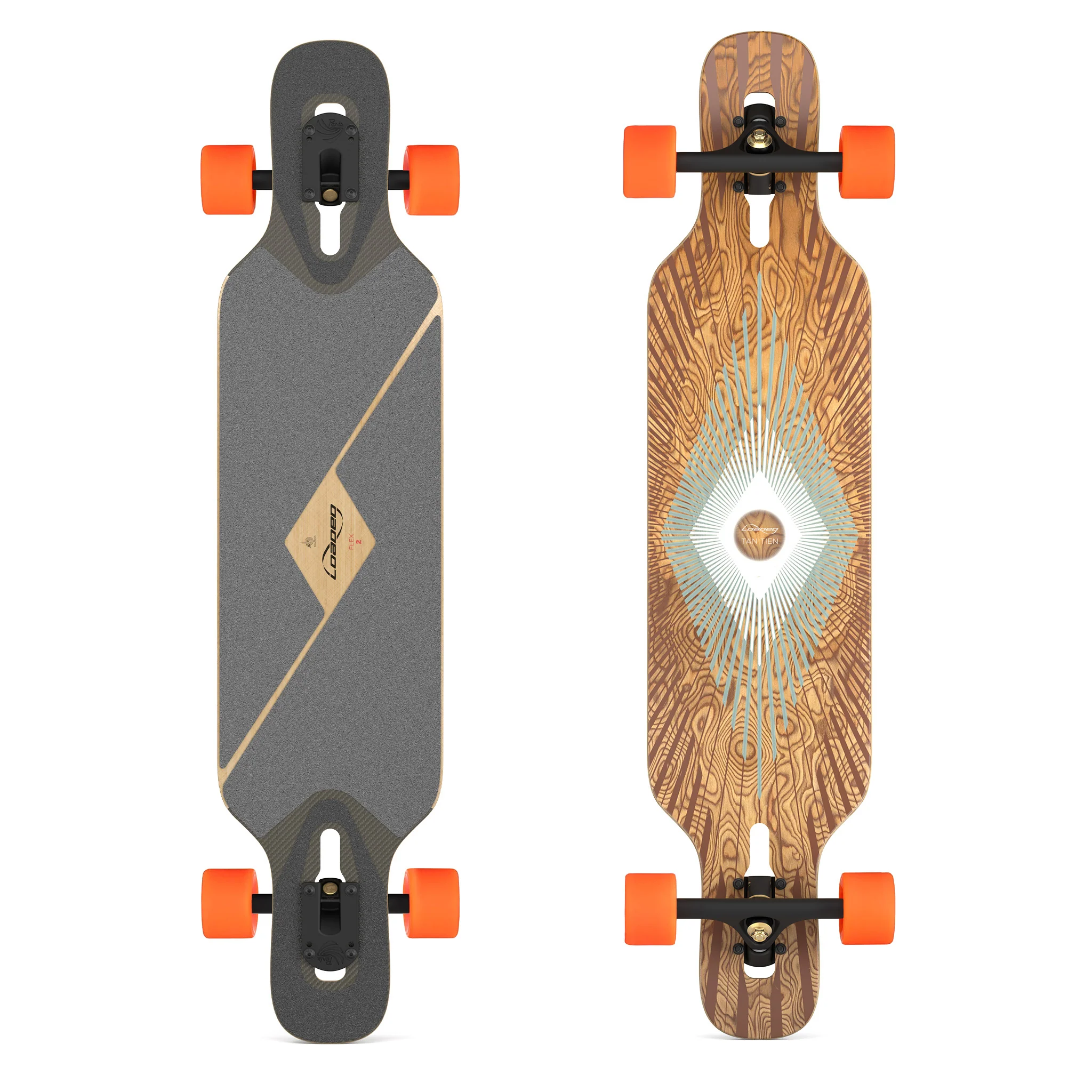 Loaded Boards Tan Tien Prism Complete (70mm Stimulus, Paris Trucks, Flex 1) - Image 3