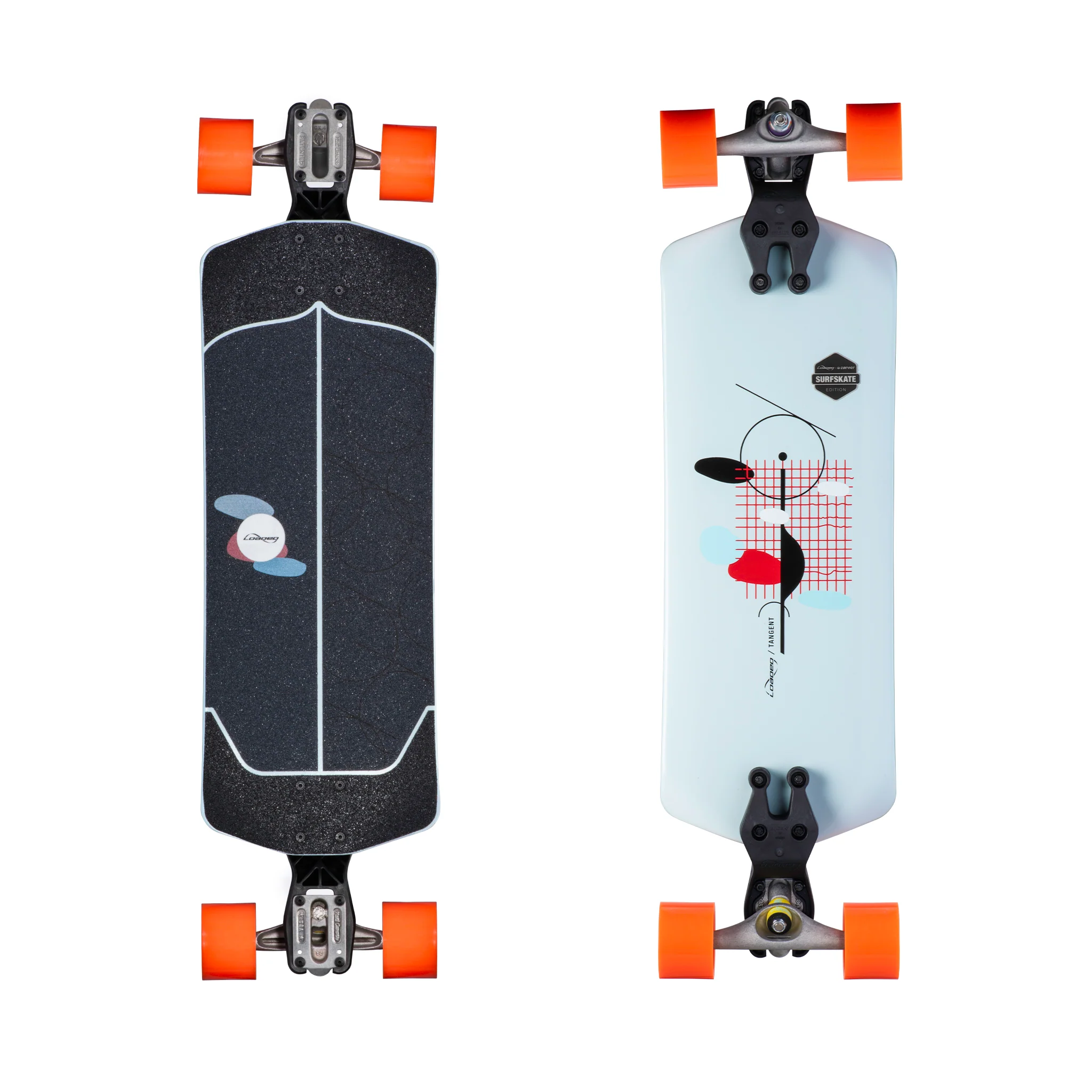 Loaded Boards Tangent Surfskate Complete; Zee Bracket, Carver Trucks and Orangatang Kegels - Image 3