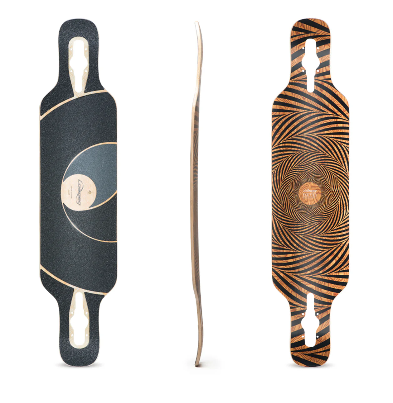 Longboard Loaded Deck Tan Tien Topo Flex 3
