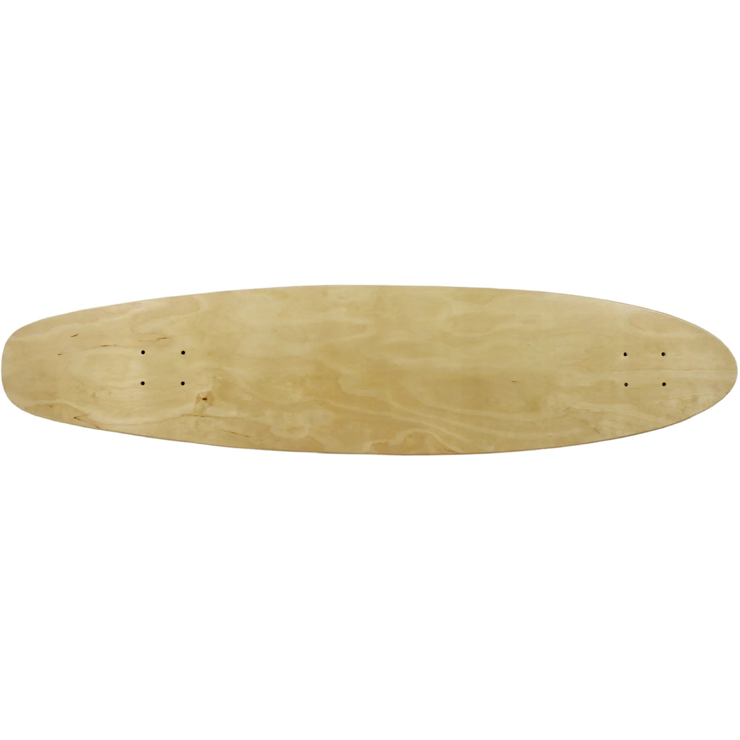 Longboard Moose Longboard Deck 9" x 40" Kicktail NATURAL