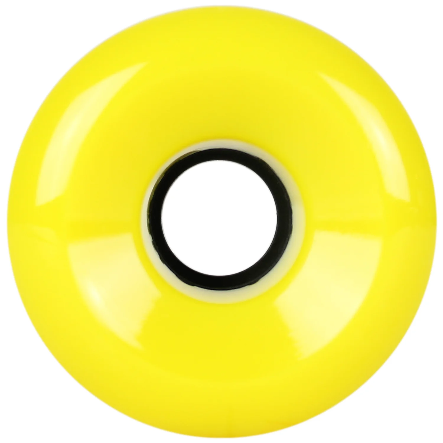 Longboard Wheels 64mm x 52mm 78A Yellow US Made - Image 2