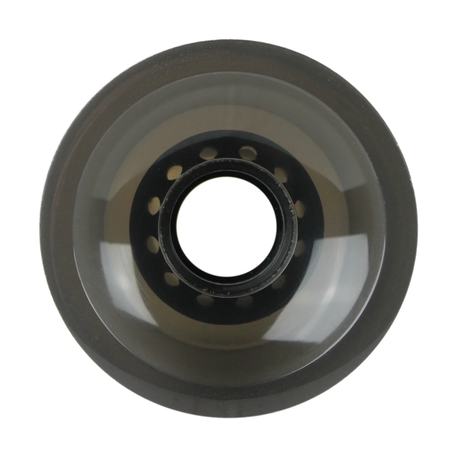 Longboard Wheels - 70mm 82a Shaved Black Set of 4 - Image 2