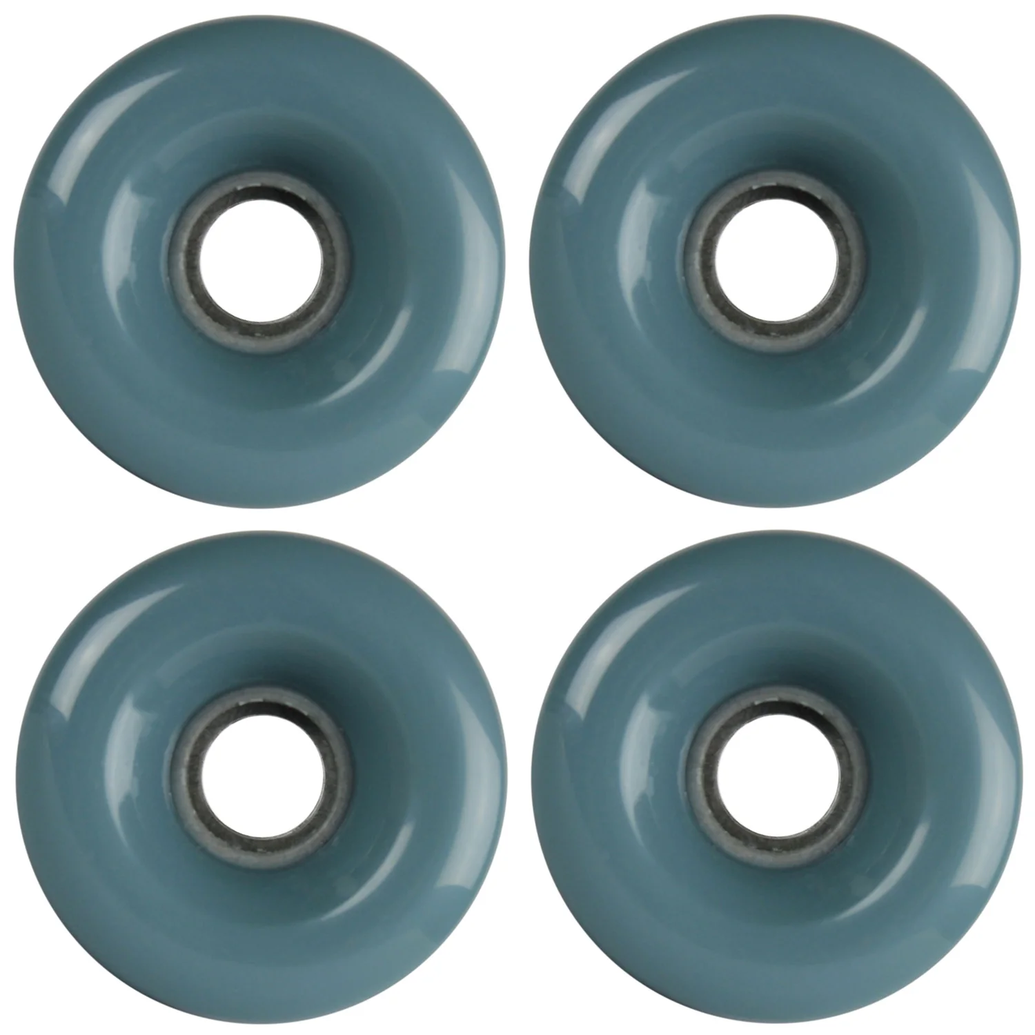 Longboard Wheels 70mm Smooth Gray USA Made 78A