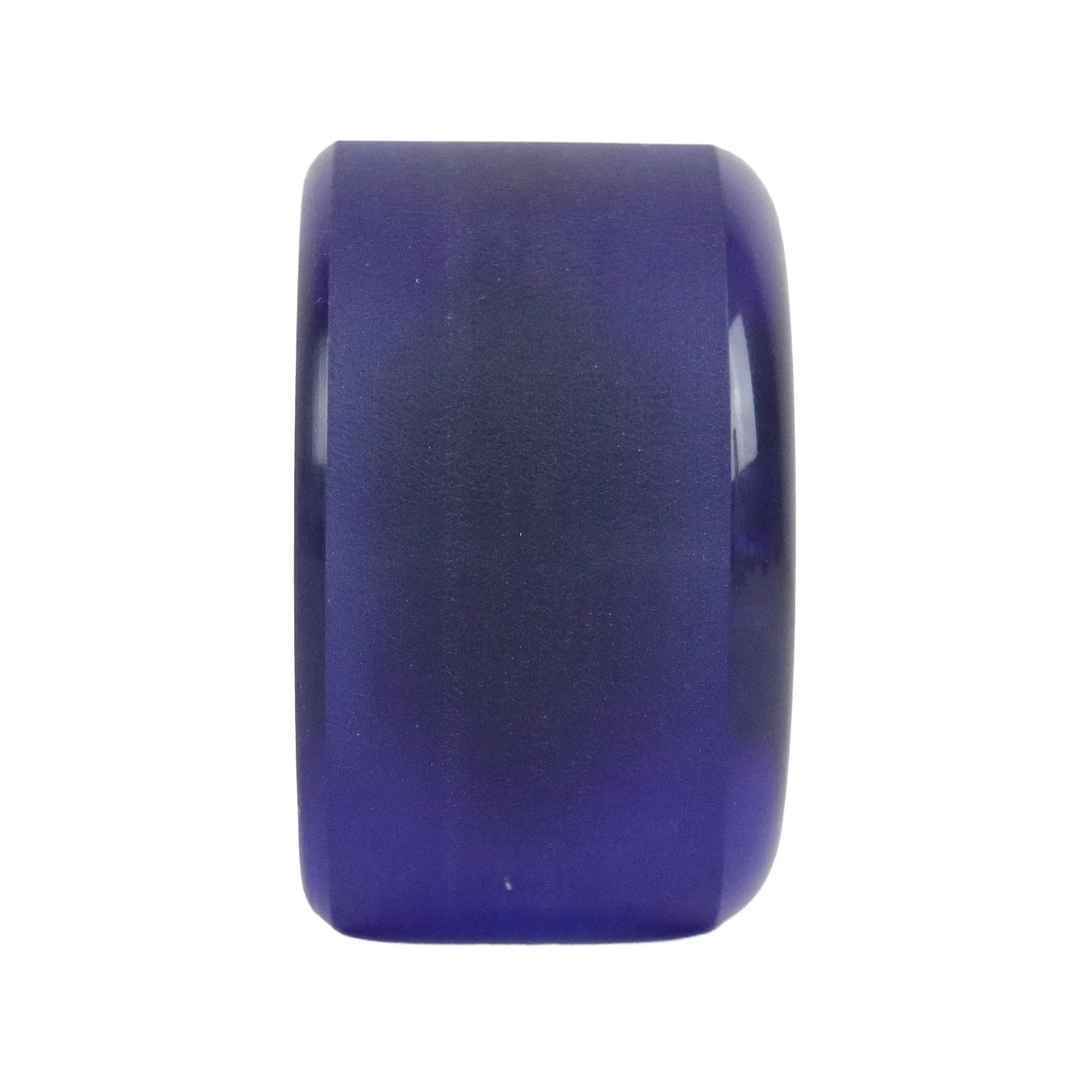 Longboard Wheels 70mm x 42mm 82A Stone Ground Clear Purple 4-Pack - Image 4